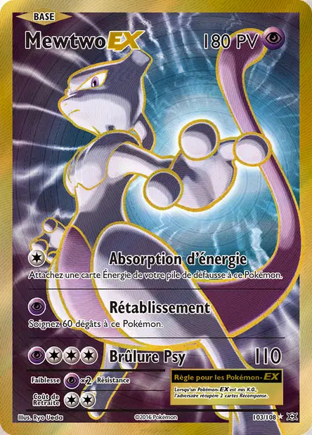 103/108 - Mewtwo EX - XY Evolution