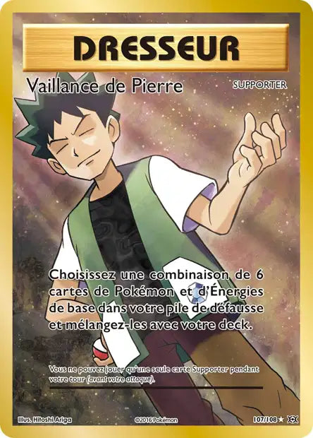 107/108 - Vaillance de Pierre - XY Evolution