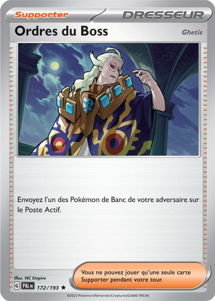 172/193 - Ordres du Boss - EV02 Évolutions à Paldea