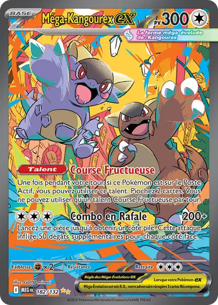 182/132 - Mega Kangourex Ex - ME01 Méga-Évolution