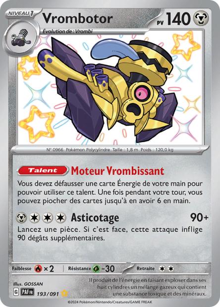 193/91 - Vrombotor - EV4.5 Destinées de Paldea