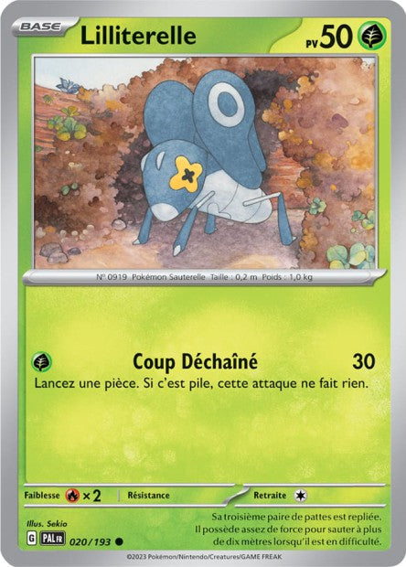 020/193 - Lilliterelle - EV02 Évolutions à Paldea