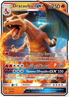 SM195 - Dracaufeu GX - Promo Soleil et Lune