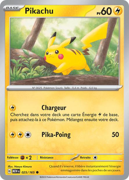 025/165 - Pikachu - EV3.5 151