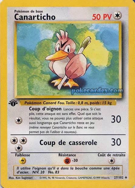 BS27 - Canarticho - Set de Base ED1