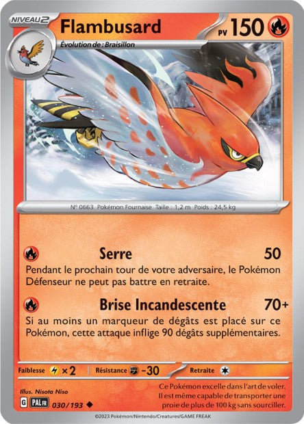 030/193 - Flambusard - EV02 Évolutions à Paldea