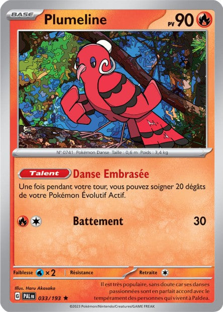 033/193 - Plumeline - EV02 Évolutions à Paldea