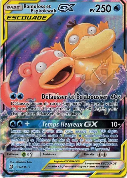 035/236 - Ramoloss et Psykokwak Gx - Harmonie des Esprits