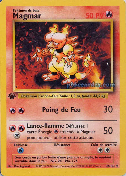 BS36 - Magmar - Set de Base ED1