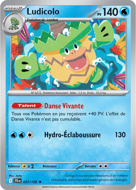 037/159 - Ludicolo - EV9 Aventures Ensemble