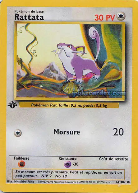 BS61 - Rattata - Set de Base