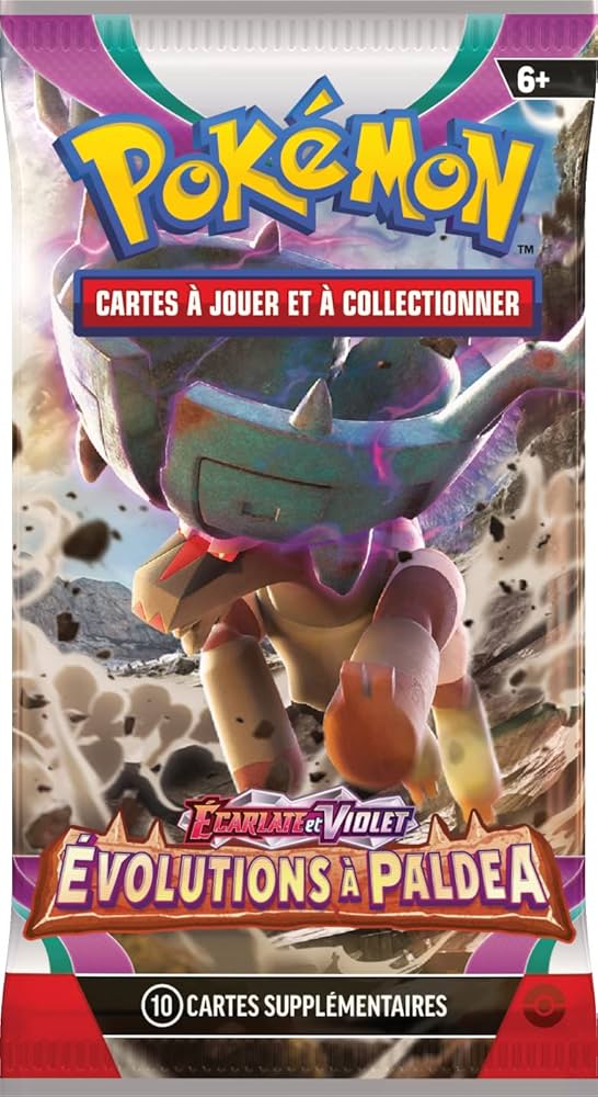Booster en loose - EV02 Ecarlate et Violet - Evolution Paldea 🇫🇷 (illustration aléatoire)