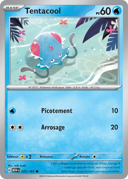 072/165 - Tentacool - EV3.5 151