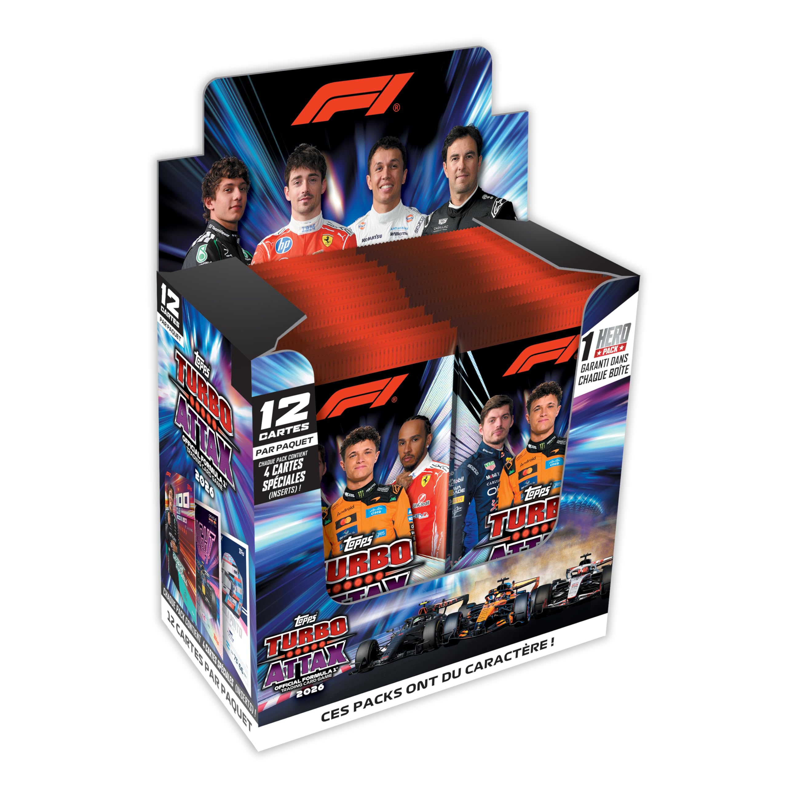 TOPPS - F1 Turbo Attax 2026 - Display de 24 boosters