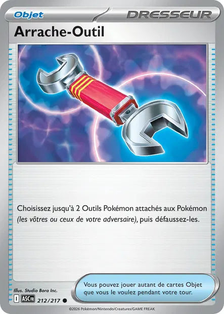 212/217 - Arrache-Outil - ME2.5 Héros Transcendants