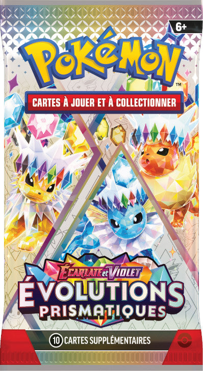 Booster en loose - Écarlate et Violet - Évolutions Prismatiques EV08.5 🇫🇷 (illustration aléatoire)