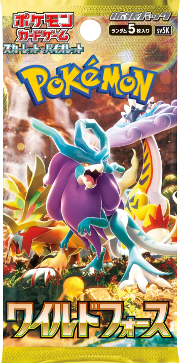 Booster en loose - Wild Force - JAP (illustration aléatoire)