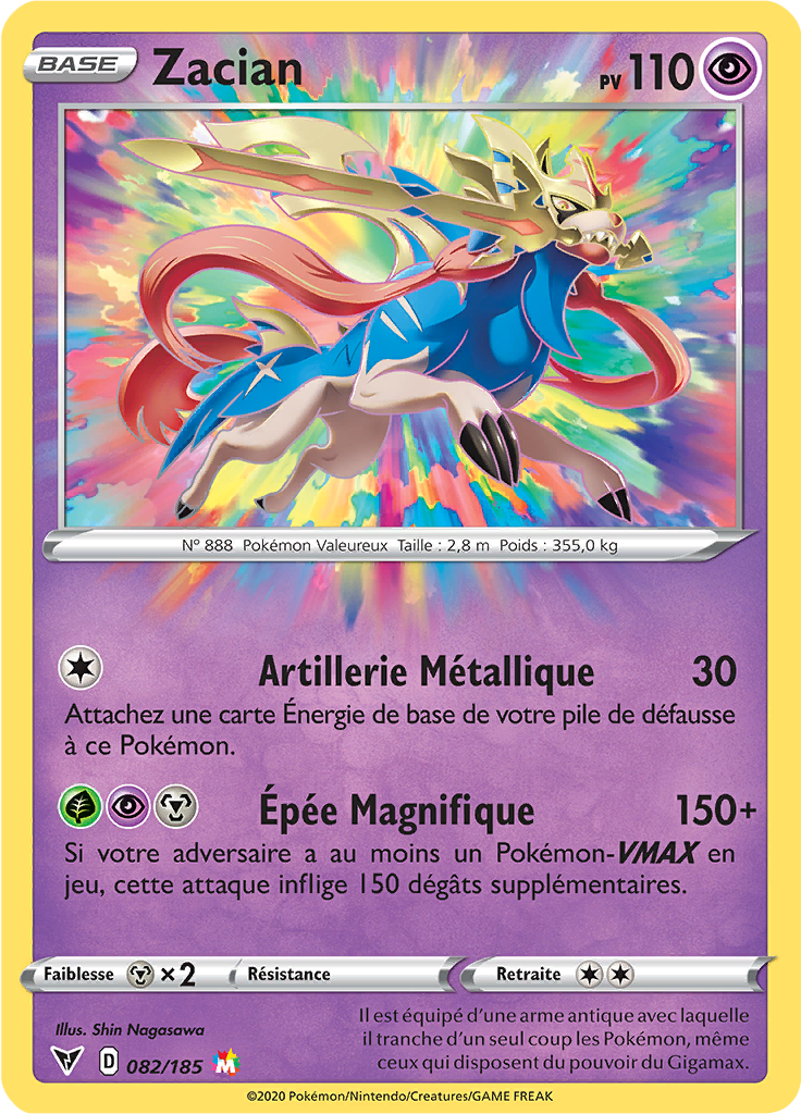 082/185 - Zacian - EB4 Voltage Éclatant