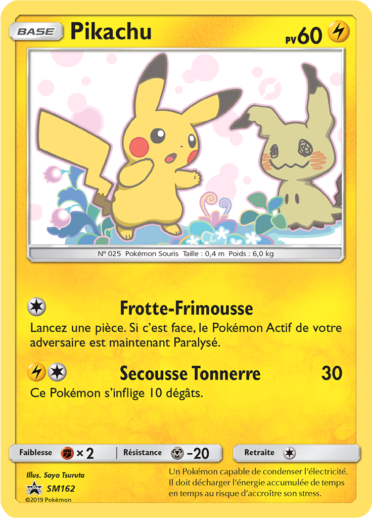 SM162 - Pikachu - Promo Soleil et Lune