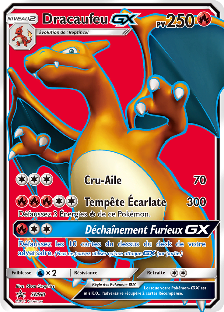 SM60 - Dracaufeu GX - Promo Soleil et Lune