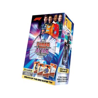 TOPPS - F1 Turbo Attax 26/27 Super Tin