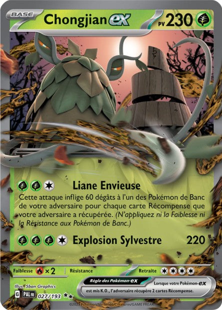 027/193 - Chongjian ex - EV02 Évolution à Paldea