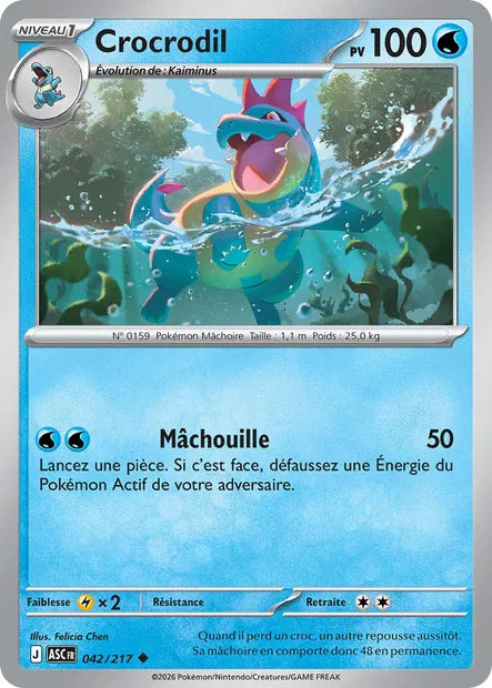 042/217 - Crocrodil - ME2.5 Héros Transcendants