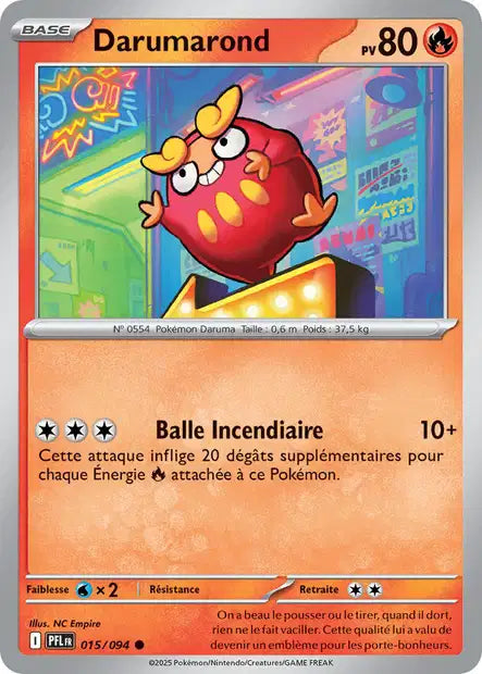 015/94 - Darumarond - ME02 Flammes Fantasmagoriques