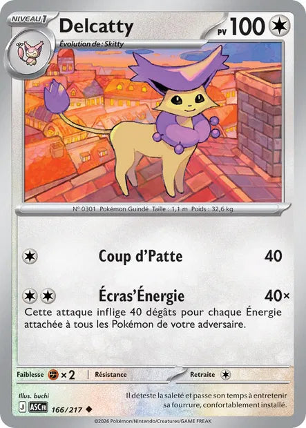 166/217 - Delcatty - ME2.5 Héros Transcendants