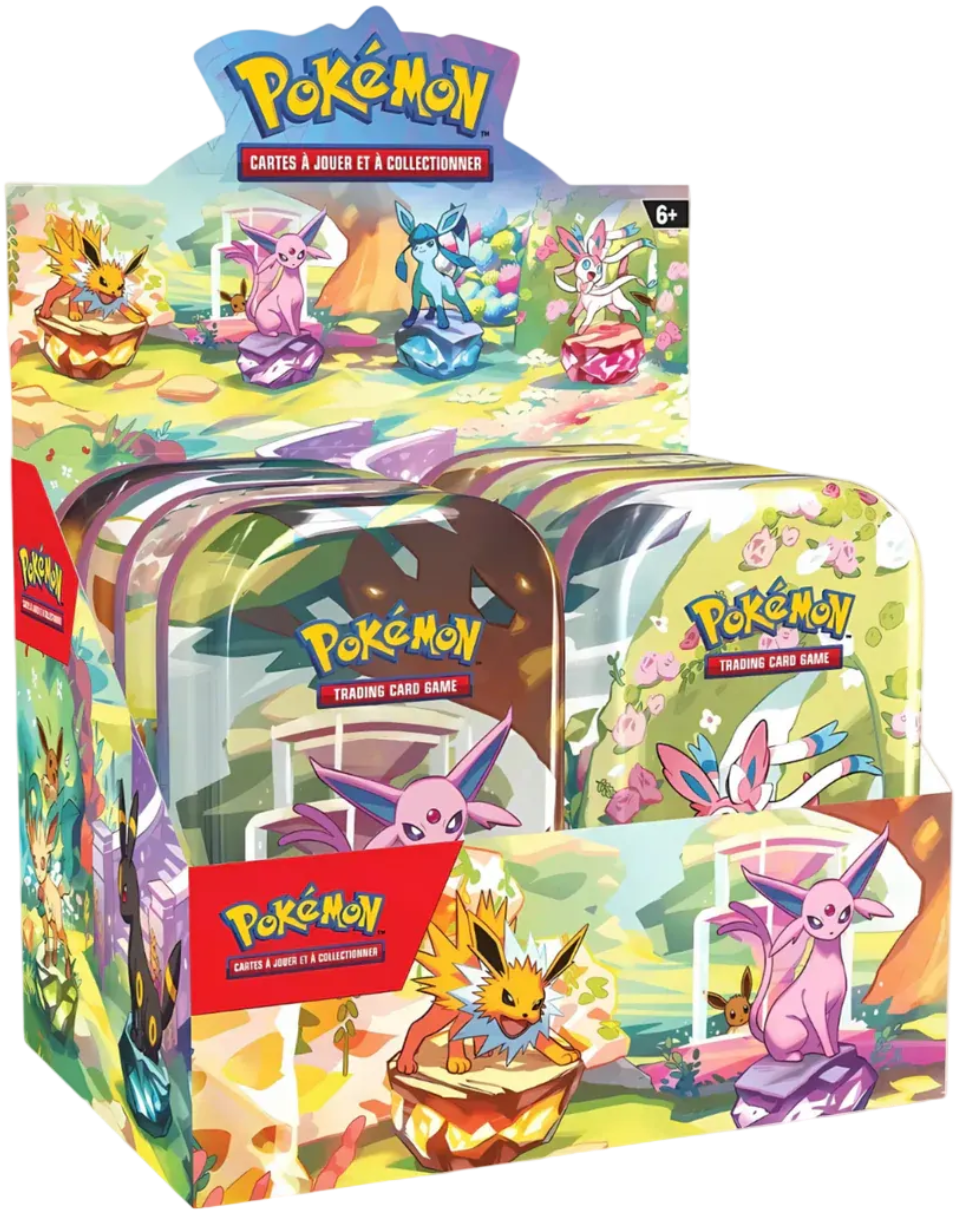 Display Mini Tin (x8) - Écarlate et Violet - Évolutions Prismatiques EV08.5 🇫🇷