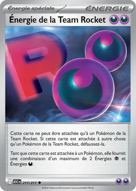 217/217 - Énergie de la Team Rocket - ME2.5 Héros Transcendants