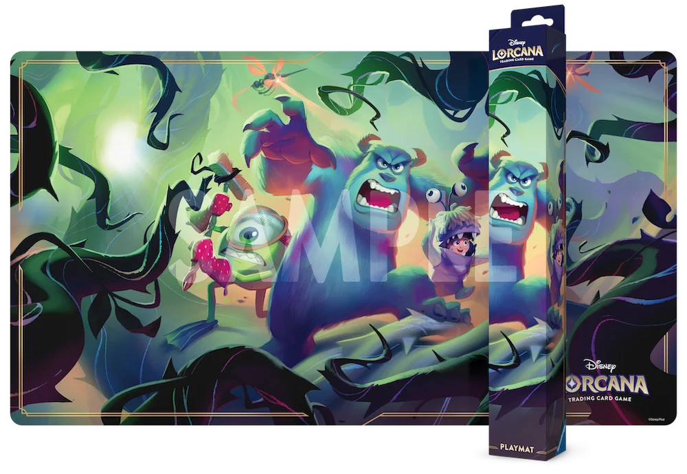 Tapis de Jeu - Monstres & compagnie - Disney Lorcana - Chapitre 13 - Invasion Epineuse