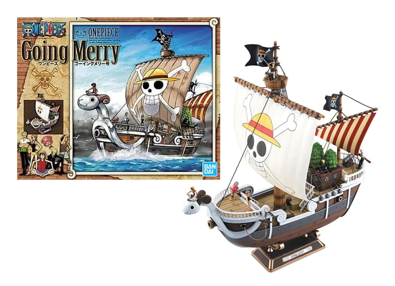 BANDAI - ONE PIECE - Going Merry - Model Kit 30cm
