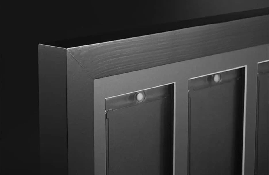 EVORETRO - Vitrine pour cartes - cadre 5 emplacement