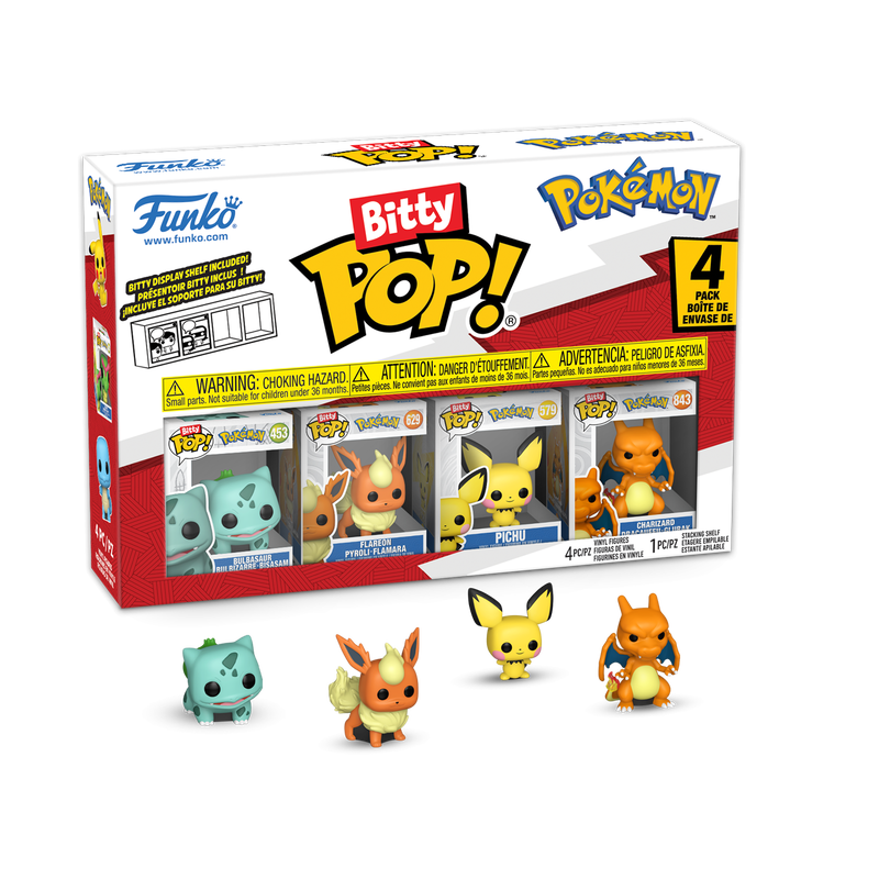 FUNKO - BITTY POP POKEMON 4 Pack 2.5cm - Bulbizarre
