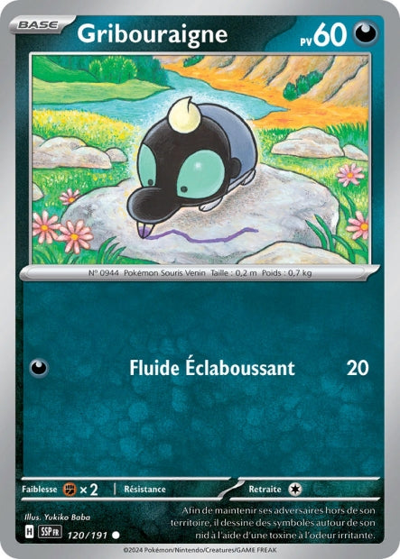 120/191 - Gribouraigne - EV8 Étincelles Déferlantes