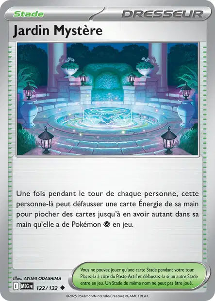 122/132 - Jardin Mystère - ME01 Méga-Évolution