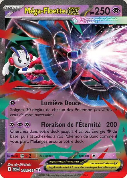 035/086 - Mega-Floette ex - ME04 Chaos Ascendant