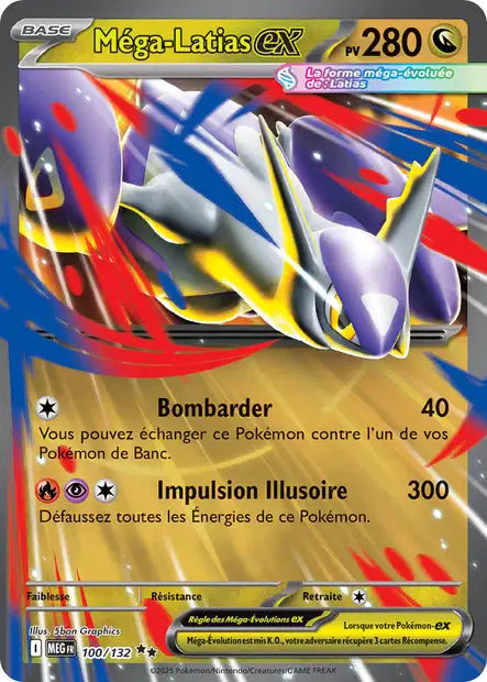 100/132 - Méga-Latias ex - ME01 Méga-Évolution