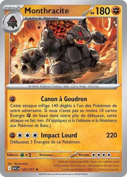 120/217 - Monthracite - ME2.5 Héros Transcendants