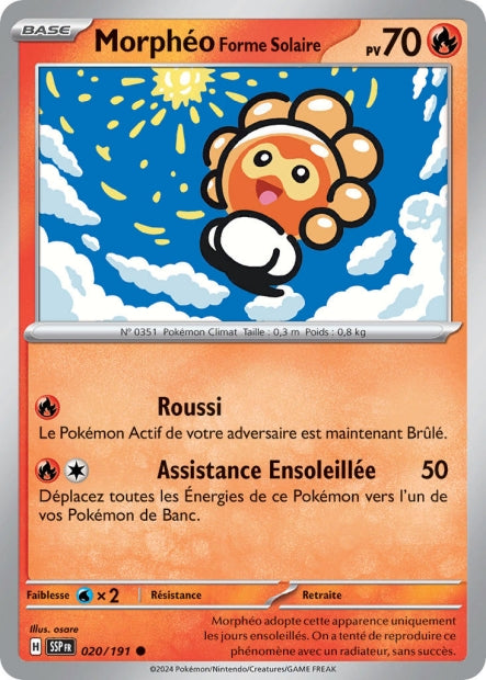 020/191 - Morphéo Forme Solaire - EV8 Étincelles Déferlantes