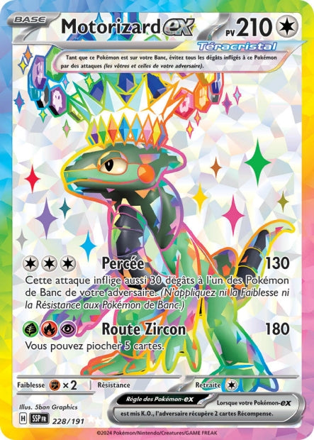 228/191 - Motorizard ex - EV8 Étincelles Déferlantes
