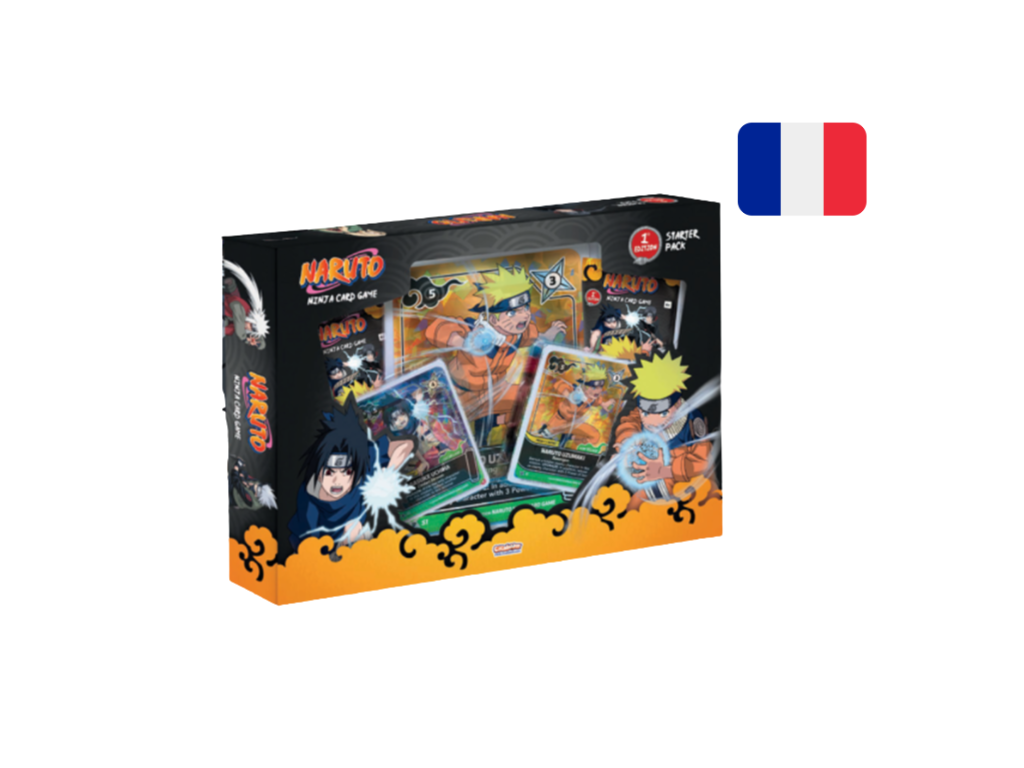 Starter Pack Coffret : Sasuke & Naruto - Naruto Mythos TCG - Konoha Shido 1ère Edition 🇫🇷