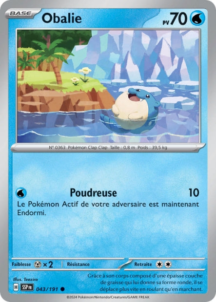 043/191 - Obalie - EV8 Étincelles Déferlantes