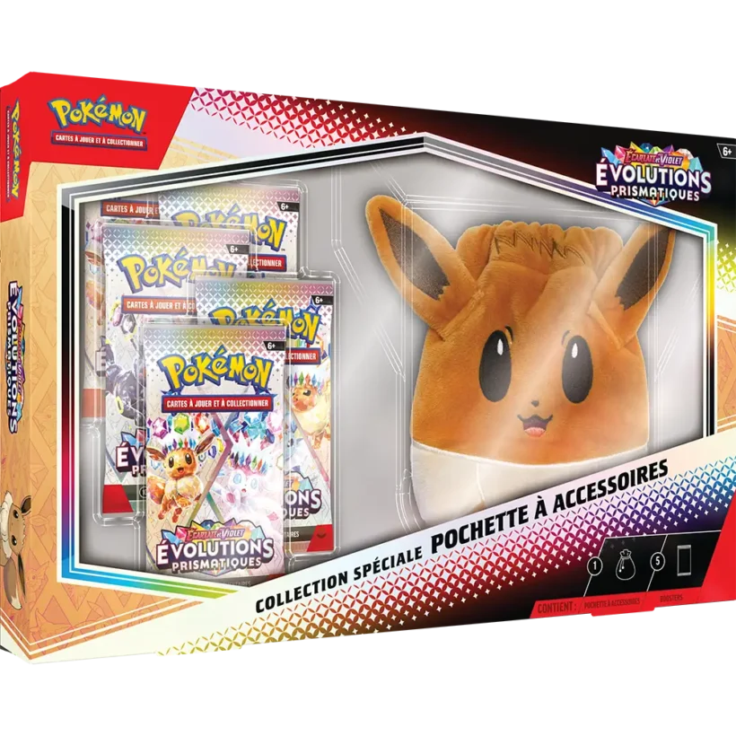 Coffret Pochette à accessoires spéciale collection - Pokemon - Évolutions Prismatiques EV08.5 🇫🇷