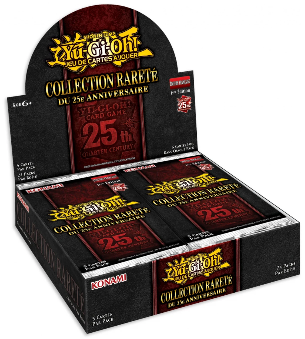YU-GI-OH ! DISPLAY Collection Rareté