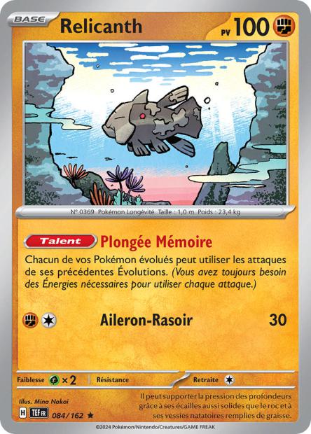 084/162 - Relicanth - EV5 Forces Temporelles