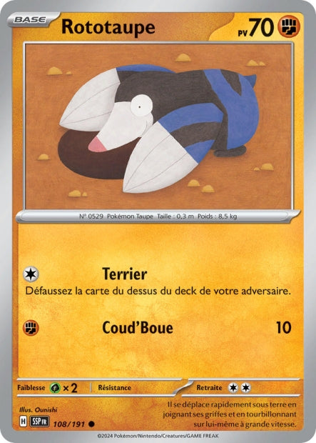 108/191 - Rototaupe - EV8 Étincelles Déferlantes