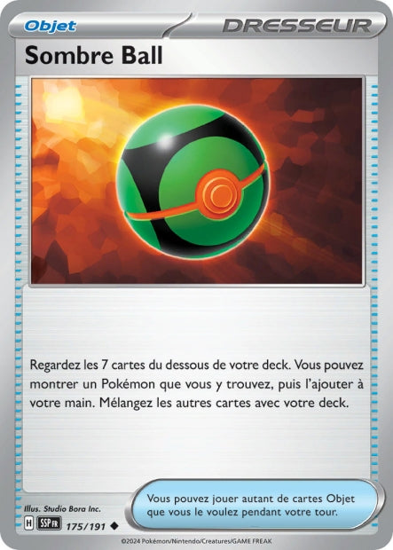 175/191 - Sombre Ball - EV8 Étincelles Déferlantes