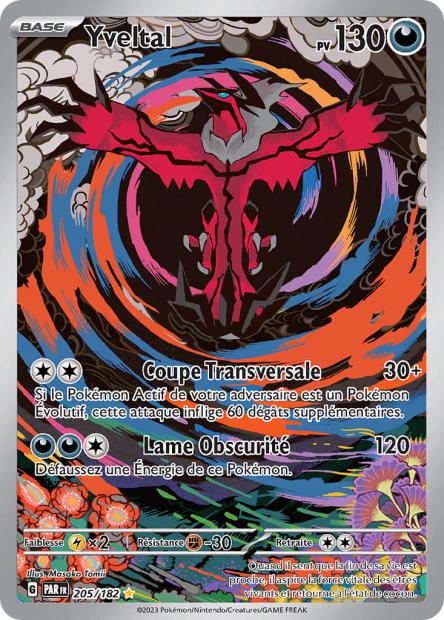 205/182 - Yveltal - EV4 Faille Paradoxe